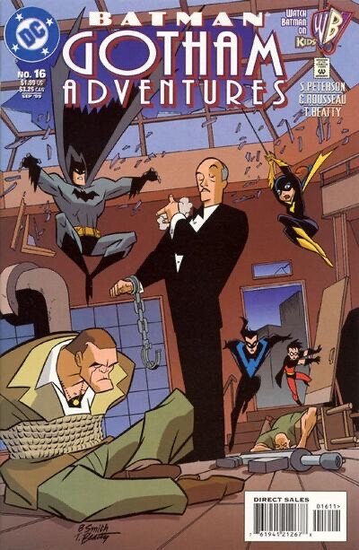 DC Comics Batman Gotham Adventures #16 Modern Age 1999 Newsstand