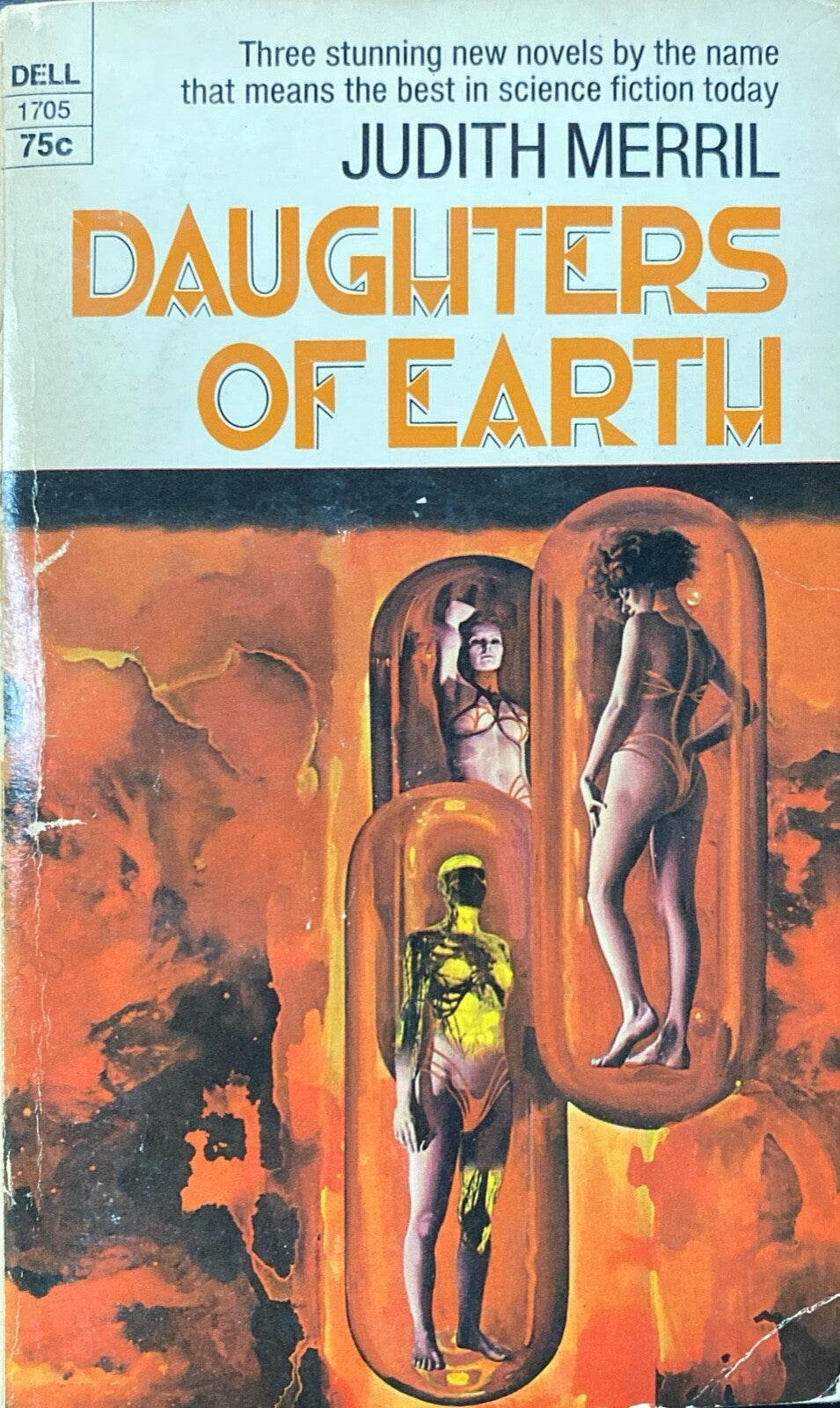 Daughters of Earth by Judith Merril 1970 Dell 1705 Paperback
