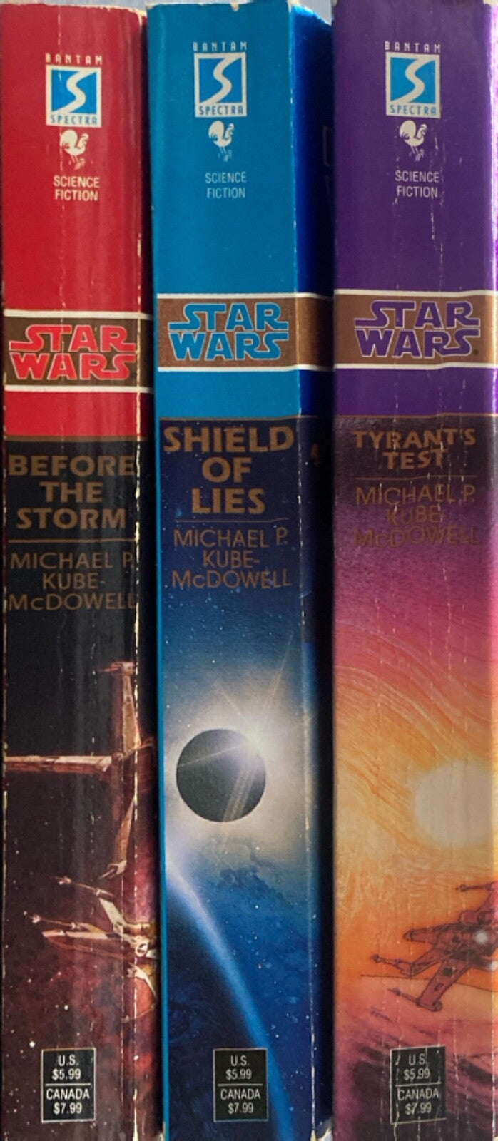 Star Wars: The Black Fleet Crisis Trilogy by Michael P. Kube-McDowell Paperback