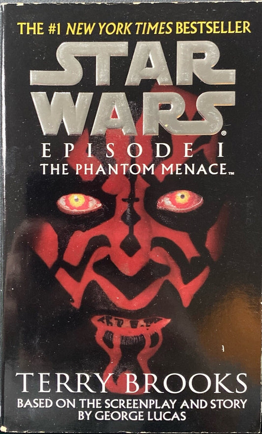 Star Wars: Episode I - The Phantom Menace by Terry Brooks Lucas Books Paperback