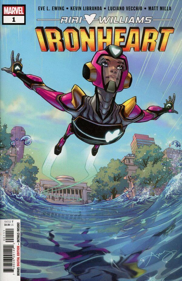 Marvel Comics Ironheart #1 Modern Age 2018 Variant