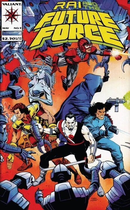 Valiant Comics Rai and the Future Force #9 Modern Age 1993