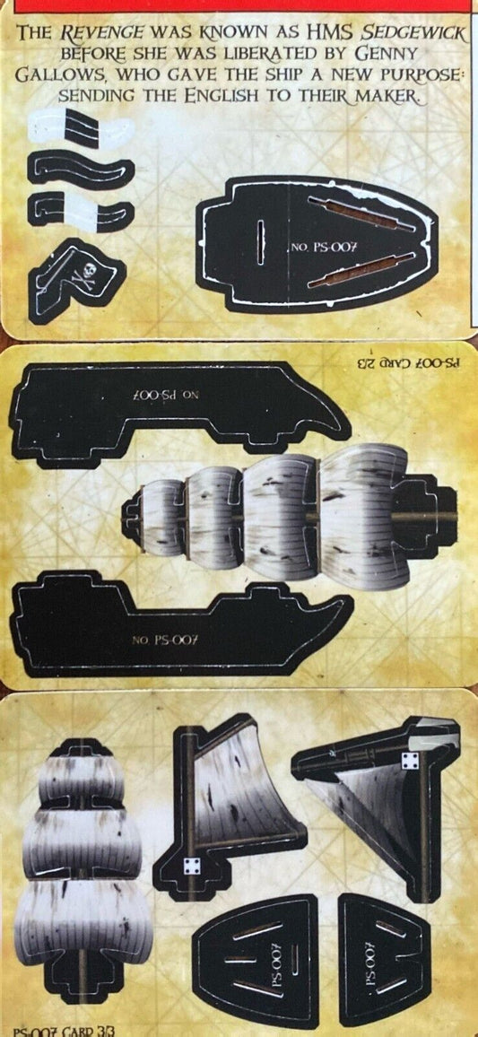 WizKids Pirates CSG of the Spanish Main PS-007 Revenge