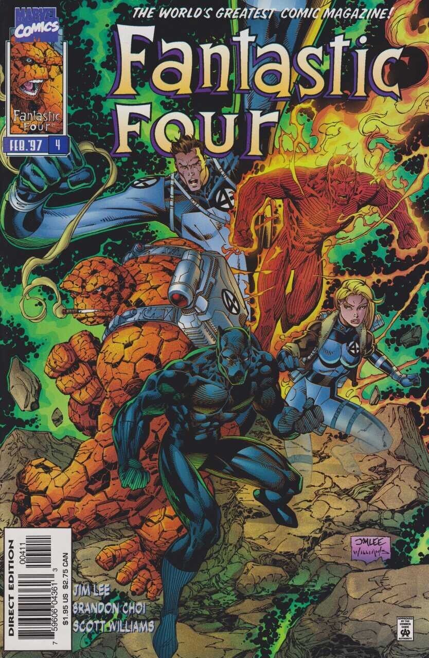 Marvel Comics Fantastic Four #4 Modern Age 1997