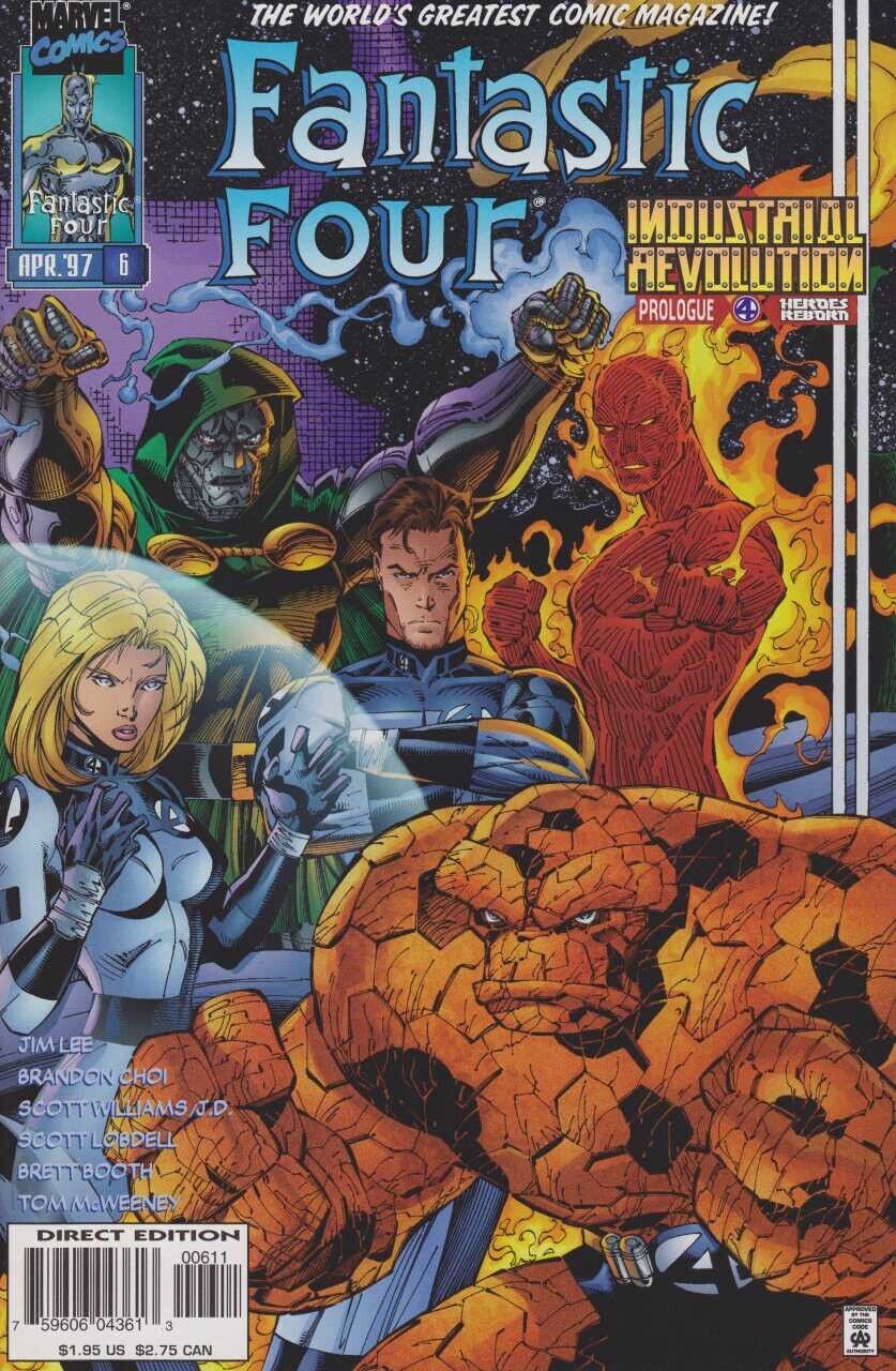 Marvel Comics Fantastic Four #6 Modern Age 1997