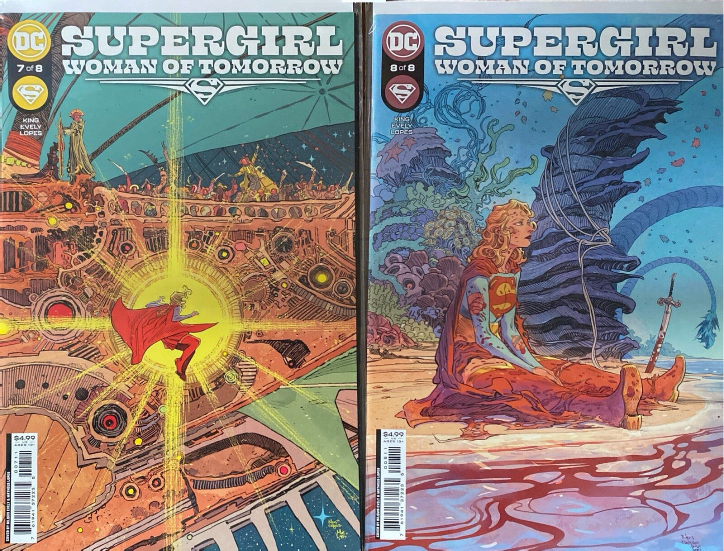 DC Comics Supergirl: Woman of Tomorrow #1-8 Modern Age 2021 Complete Series