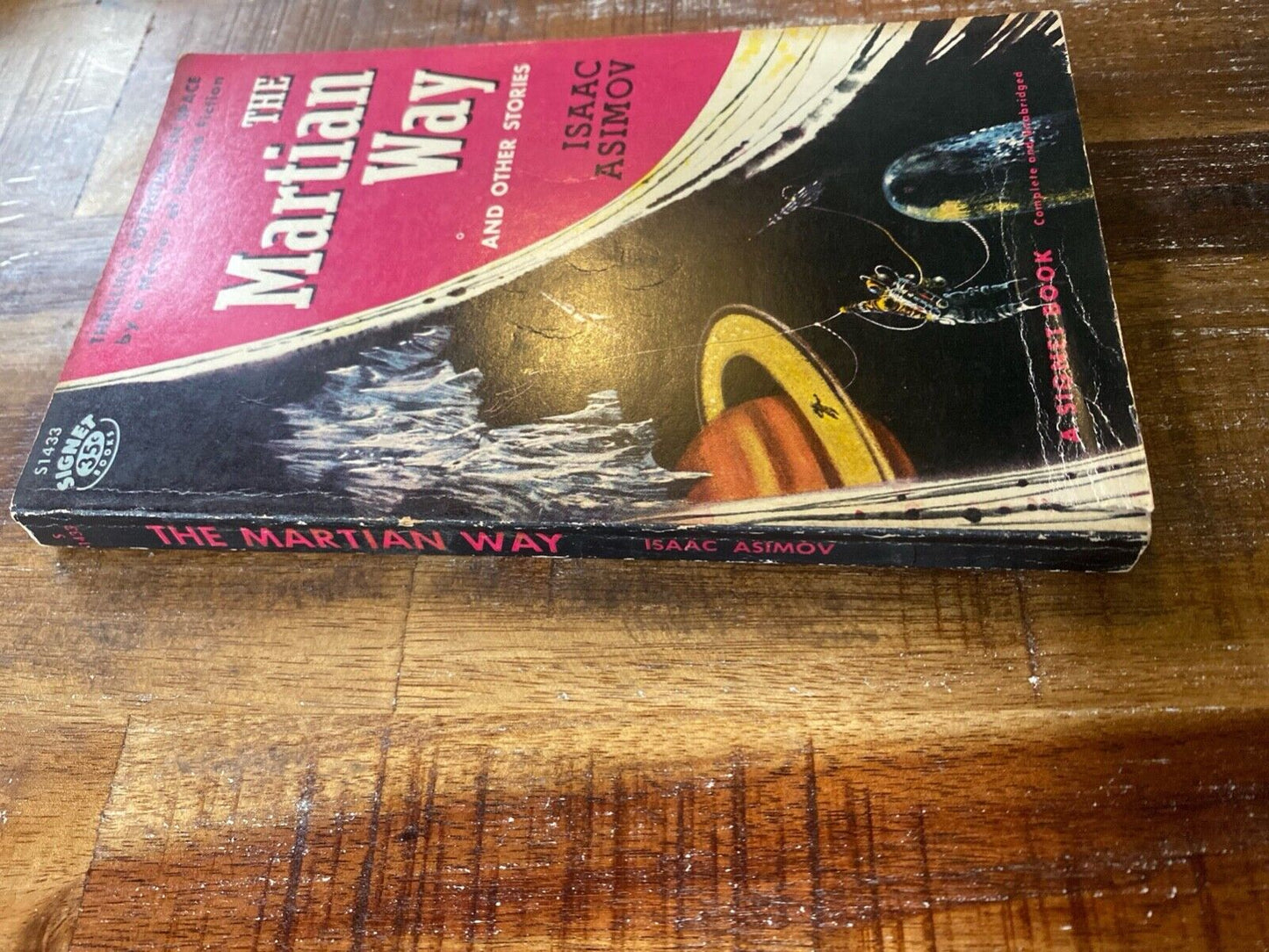 The Martian Way by Isaac Asimov 1957 Signet S1433 Paperback