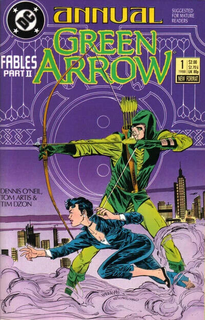 DC Comics Green Arrow Annual #1 Copper Age 1988