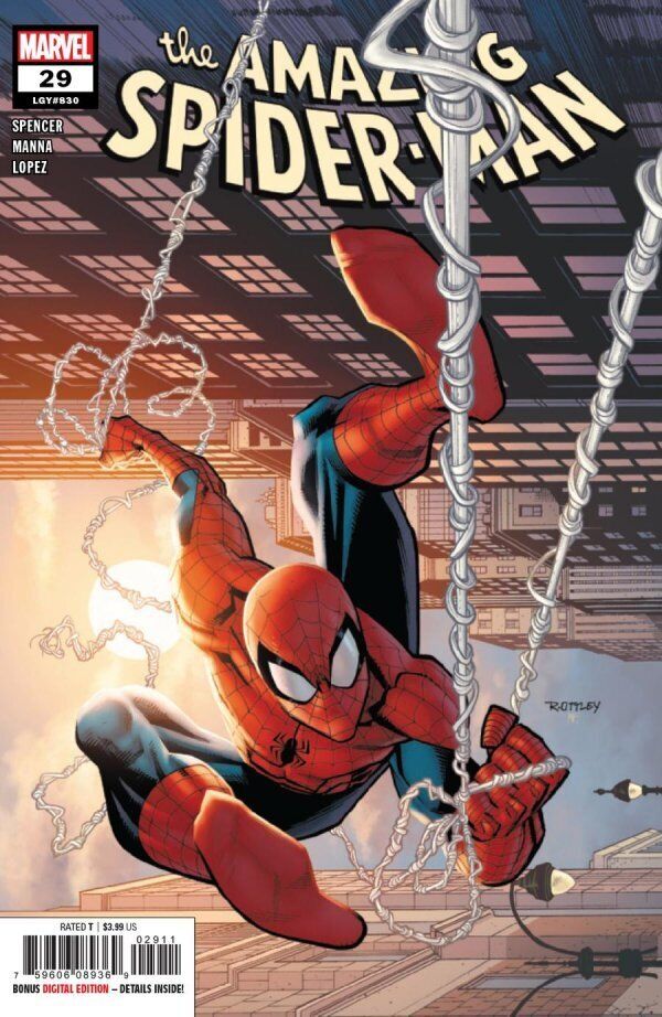 Marvel Comics Amazing Spider-man #29 Legacy #830 Modern Age 2019 Variant