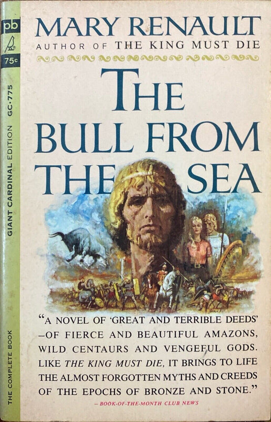 The Bull From the Sea by Mary Renault 1963 Pocket GC-775 Paperback