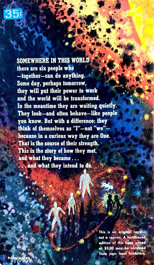 More Than Human by Theodore Sturgeon 1953 Ballantine 46 Paperback First