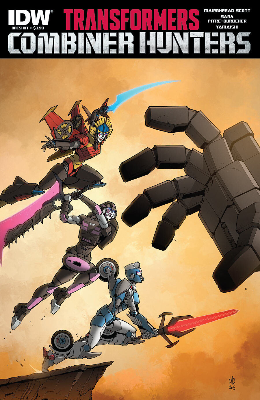 IDW Comics Transformers: Combiner Hunters Modern Age 2015 One Shot