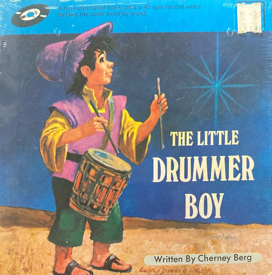 The Little Drummer Boy by Cherney Berg 1969 Columbia Paperback & Record Sealed