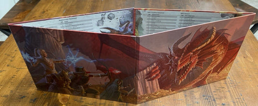 Dungeons & Dragons D&D 5E DM Dungeon Master Screen 2015 Wizards of the Coast