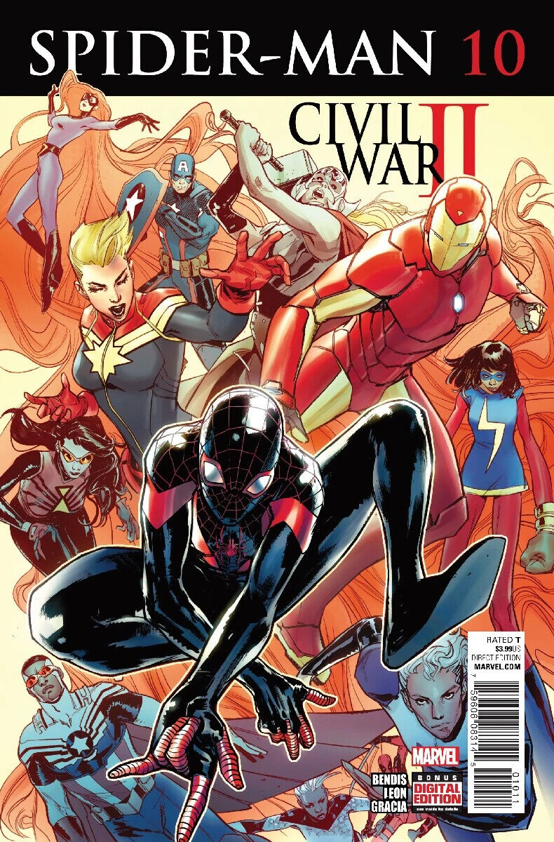 Marvel Comics Spider-man #10 Modern Age 2017