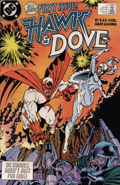 DC Comics Hawk and Dove #1  Copper Age 1989
