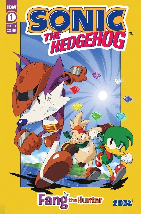 IDW Comics Sonic the Hedgehog Fang the Hunter #1 Modern Age 2024