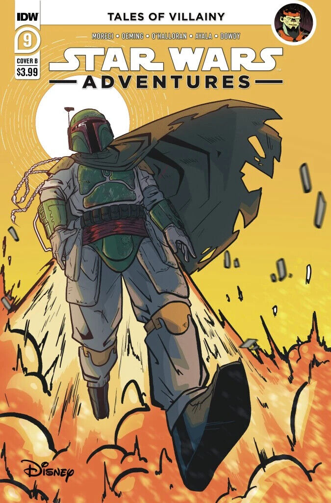 IDW Comics Star Wars Adventures #9 Modern Age 2020 Cover B Boba Fett