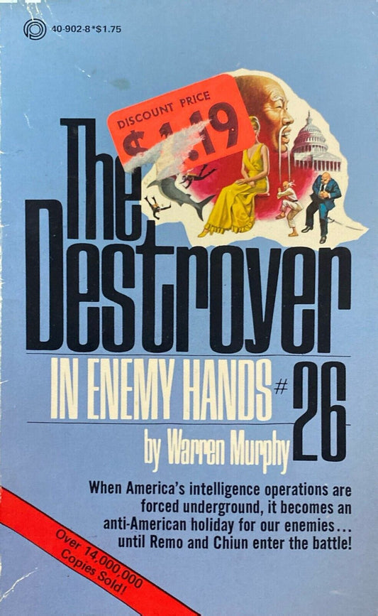 The Destroyer #26 In Enemy Hands by Warren Murphy & Richard Sapir 1979