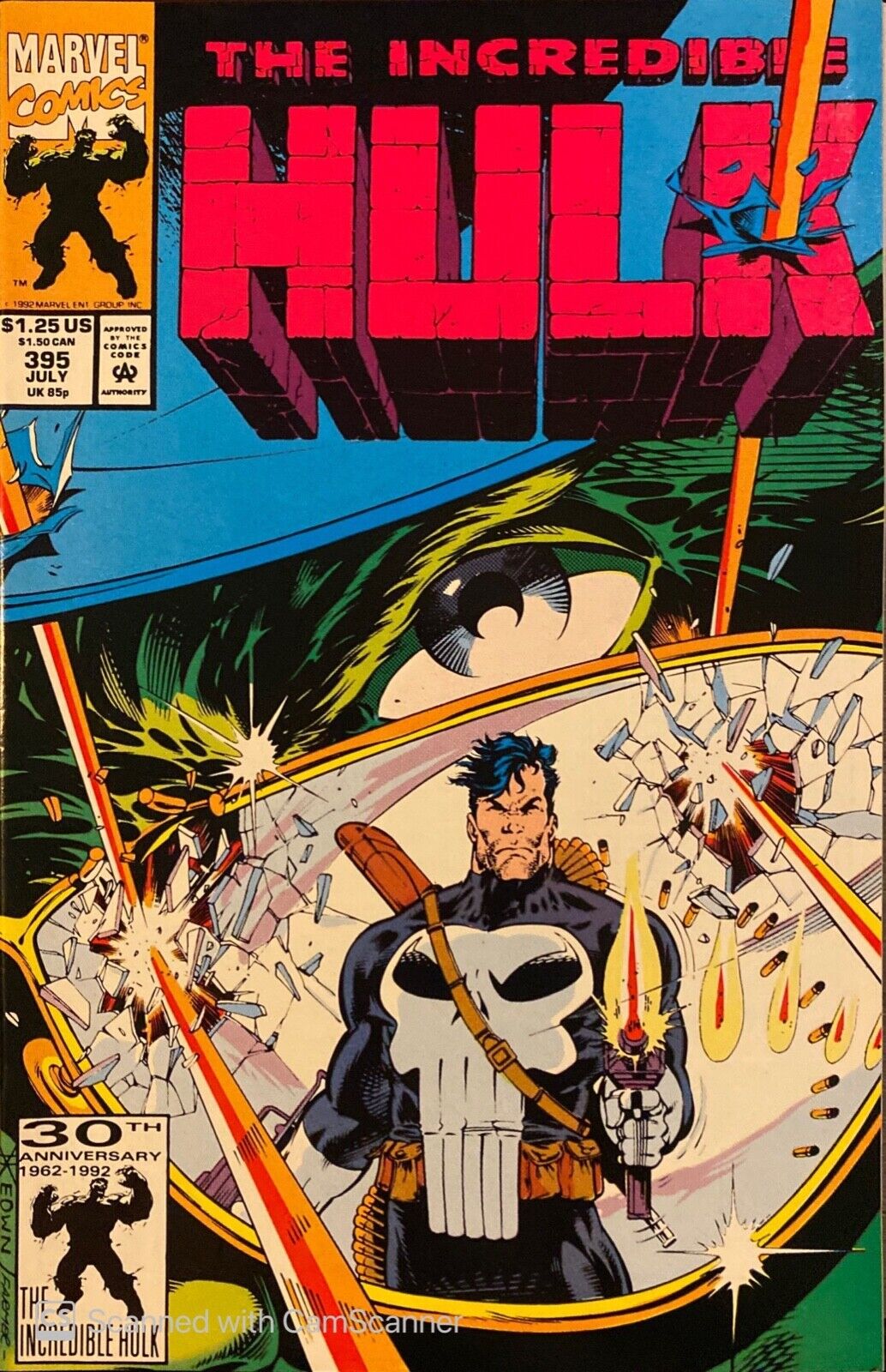 Marvel Comics Incredible Hulk #395 Modern Age 1992