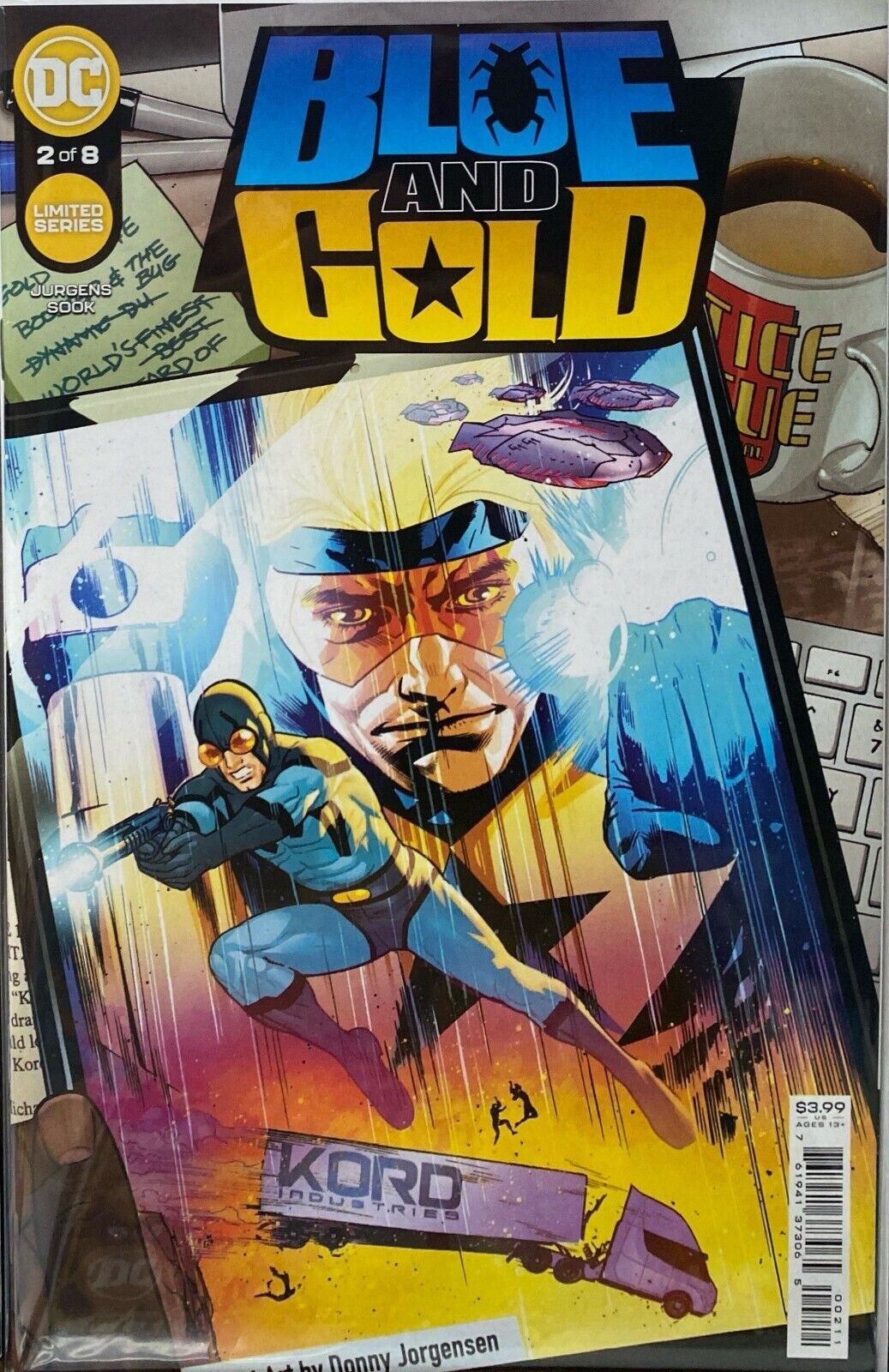 DC Comics Blue and Gold #1-8 Modern Age 2021 Complete Blue Beetle Booster Gold