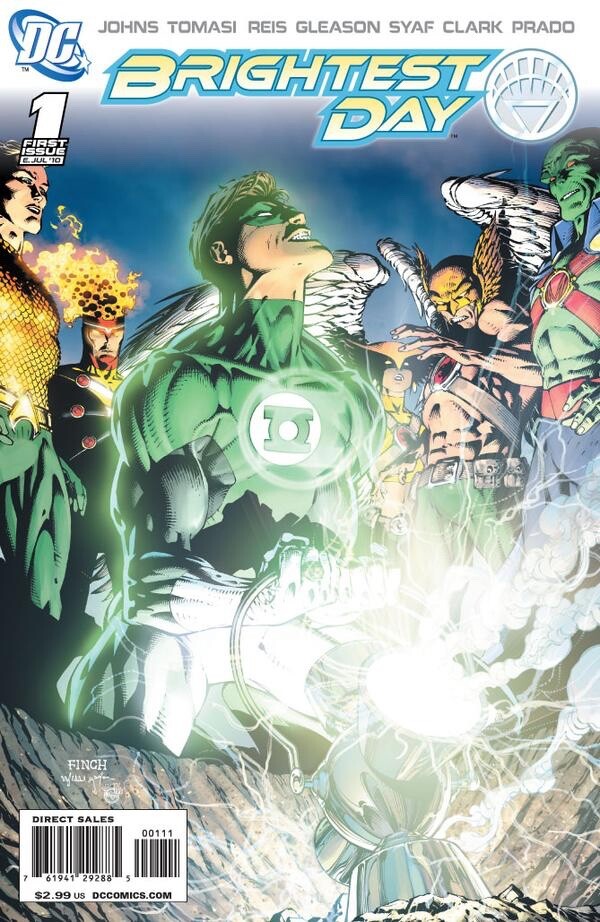 DC Comics Brightest Day #1 Modern Age 2010