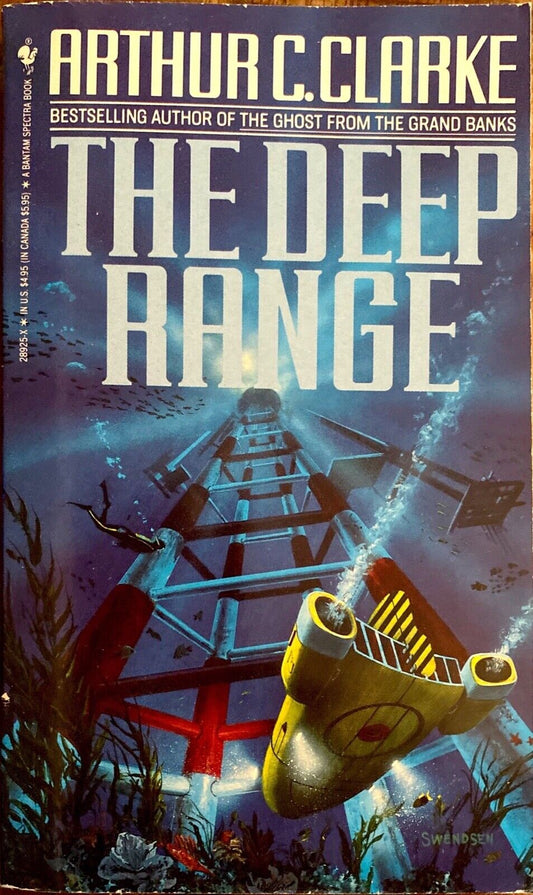 The Deep Range by Arthur C. Clarke 1991 Bantam Paperback