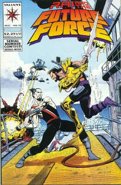 Valiant Comics Rai and the Future Force #12 Modern Age 1993