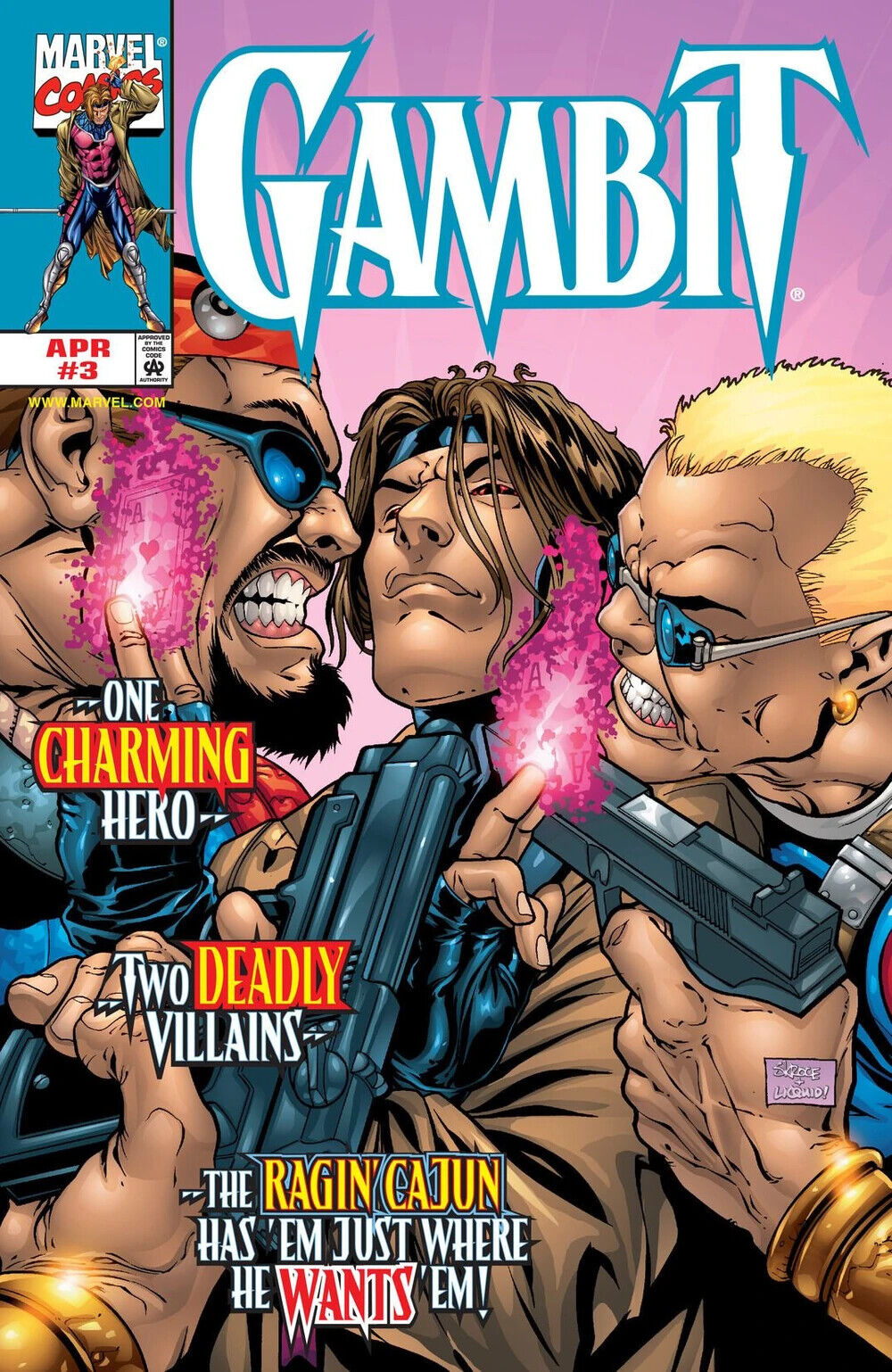 Marvel Comics Gambit #3 Modern Age 1999