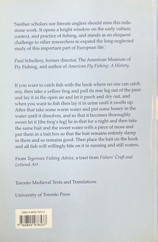 Fishers' Craft and Lettered Art... on Fishing From the End of the Middle Ages