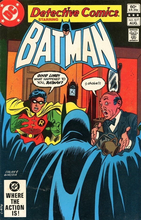 DC Comics Detective Comics #517 Bronze Age 1982