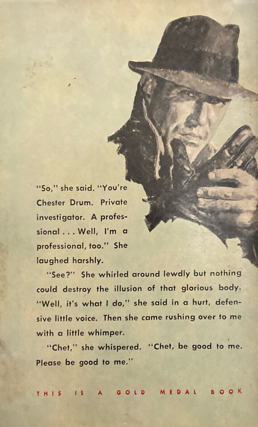 Violence is My Business by Stephen Marlowe 1958 Gold Medal 769 Paperback