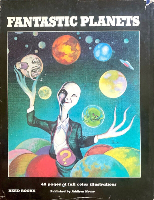 Fantastic Planets by Jean Claude Suares & Richard Siegel 1979 Reed Hardcover