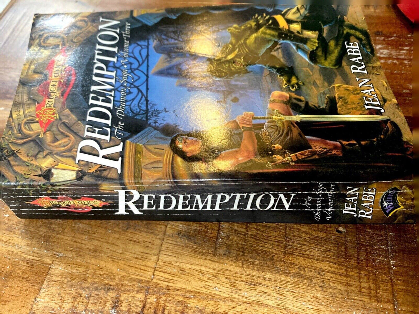 Redemption by Jean Rabe Wizards of the Coast Paperback Dhamon Saga Dragonlance