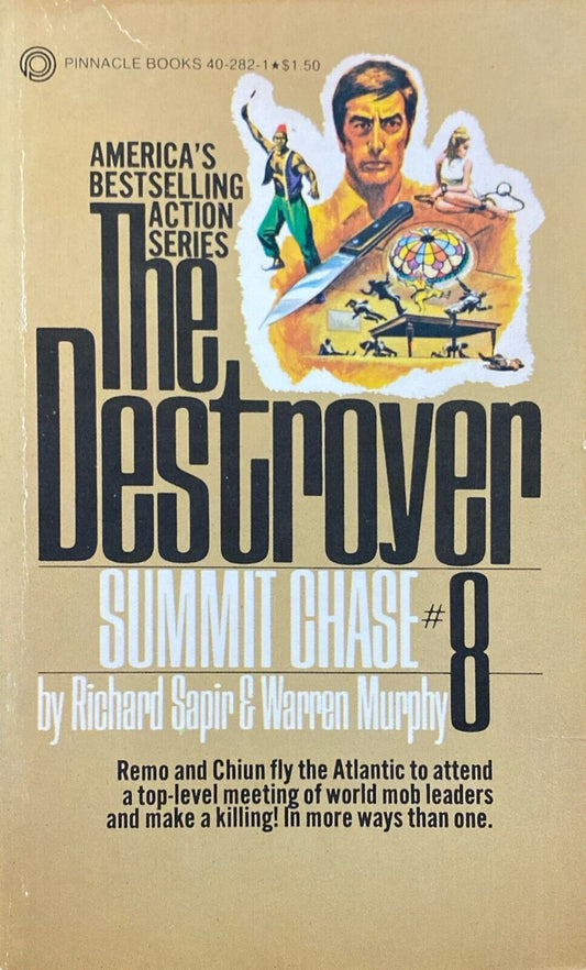 The Destroyer #8 Summit Chase by Warren Murphy & Richard Sapir 1979