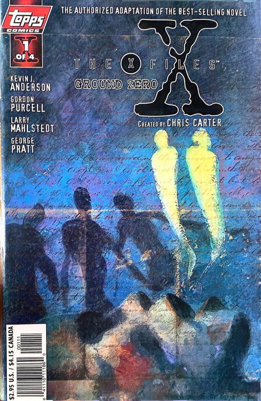 Topps Comics The X-Files: Ground Zero #1-4 Modern Age 1997