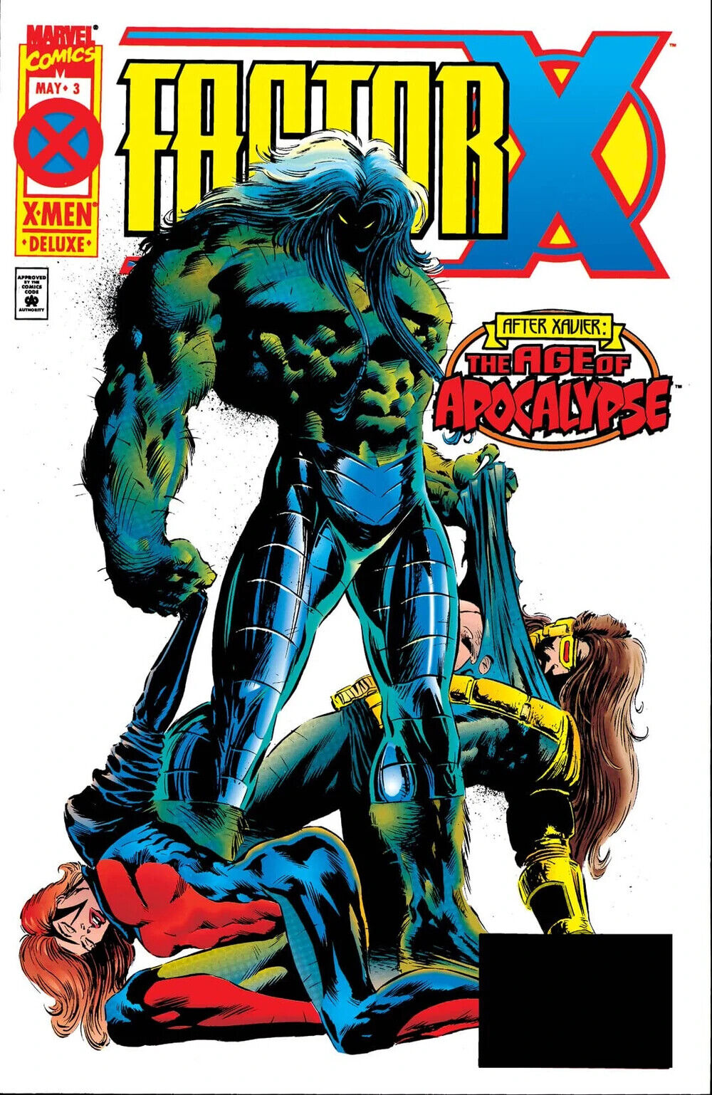 Marvel Comics Factor X #3 Modern Age 1995 Age of Apocalypse