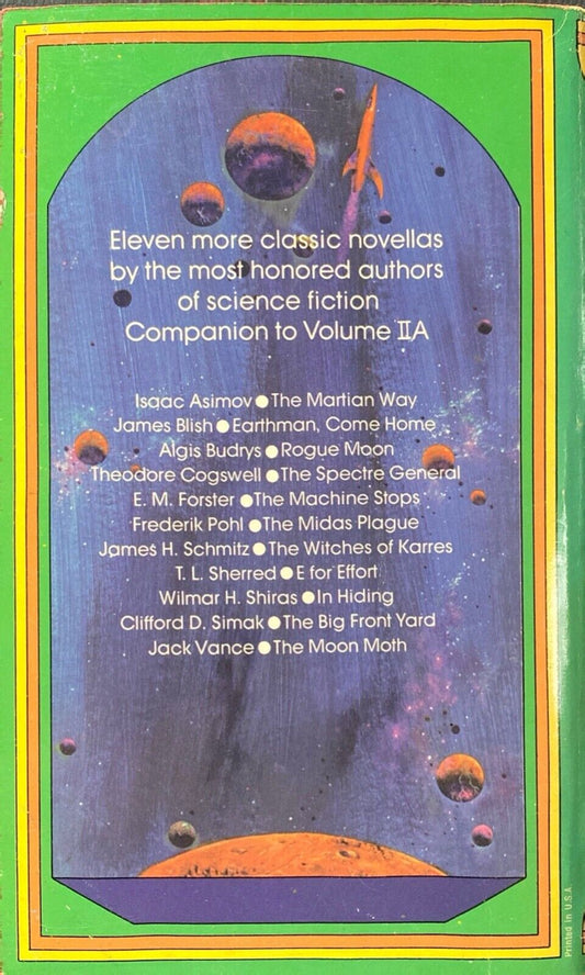 The Science Fiction Hall of Fame Volume IIB ed. by Ben Bova 1974 Avon Paperback