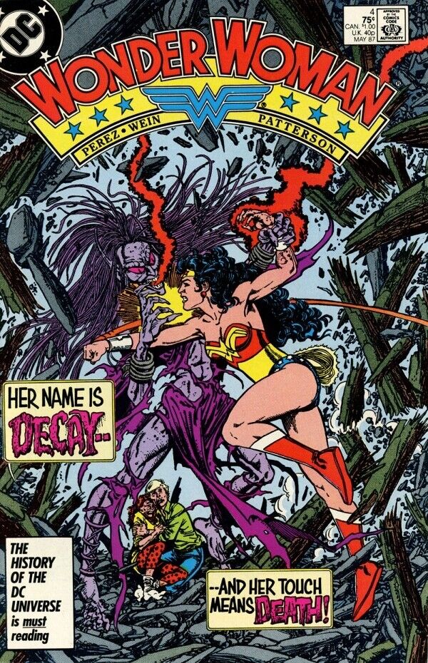 DC Comics Wonder Woman #4 Copper Age 1987