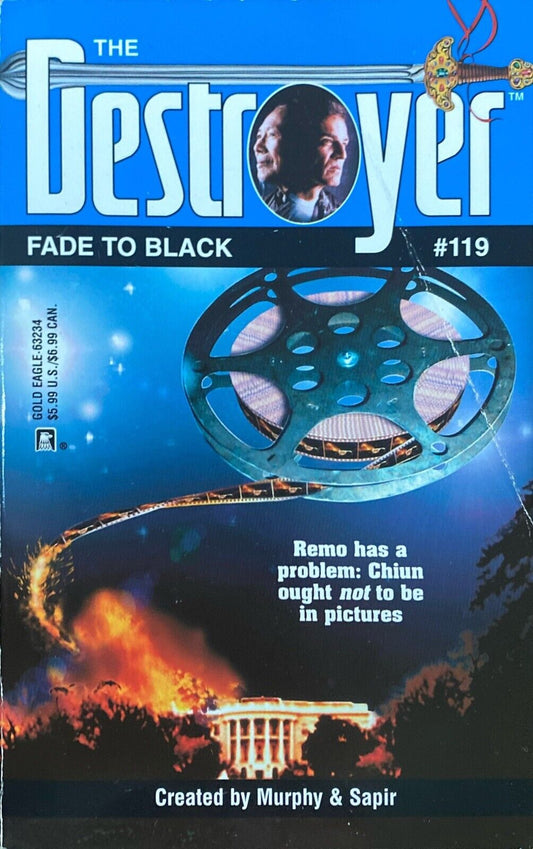 The Destroyer #119 Fade to Black by Warren Murphy & Richard Sapir 2000