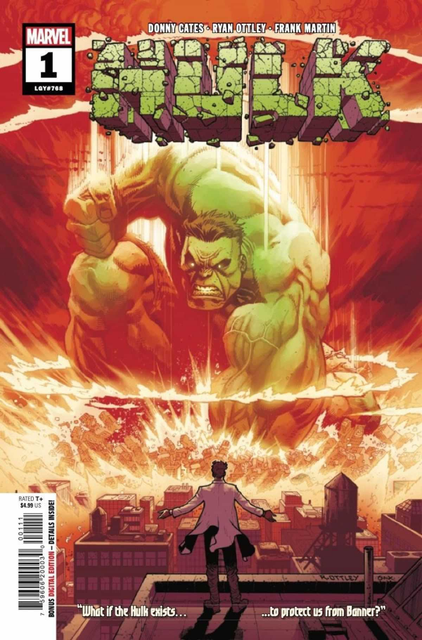 Marvel Comics Hulk #1 Legacy #768 Modern Age 2022 Momoko Bennett Variant