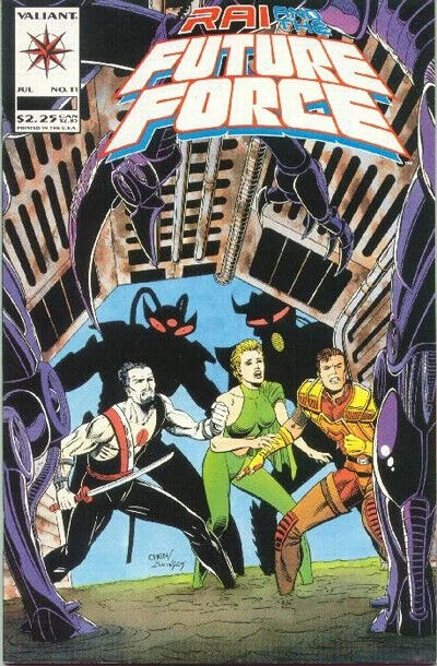 Valiant Comics Rai and the Future Force #11 Modern Age 1993