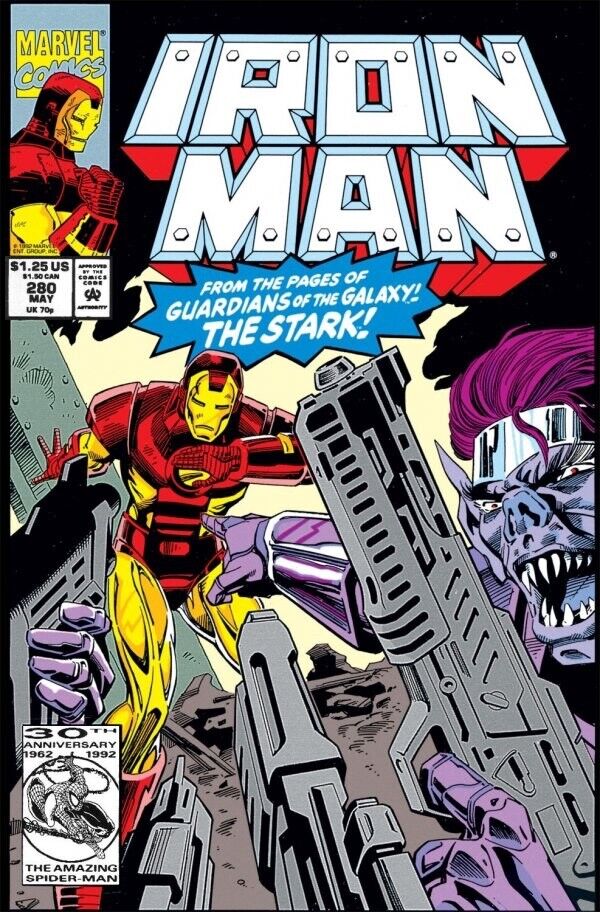 Marvel Comics Iron Man #280 Modern Age 1992