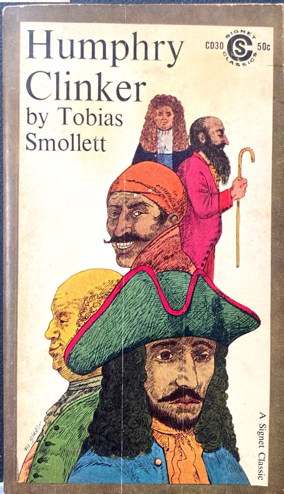(The Expedition of) Humphry Clinker by Tobias Smollett 1960 Signet Paperback
