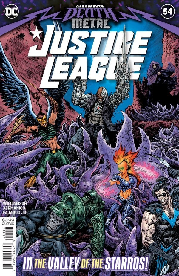 DC Comics Justice League #54 Modern Age 2020 Variant Dark Nights Death Metal