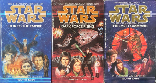 Star Wars: The Thrawn Trilogy by Timothy Zahn Bantam Paperback