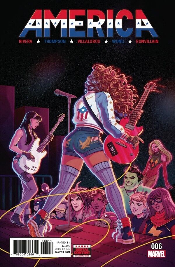 Marvel Comics America #6 Modern Age 2017