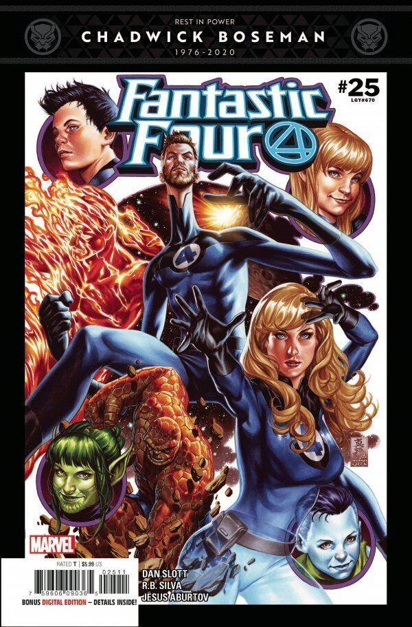 Marvel Comics Fantastic Four #25 Legacy #670 Modern Age 2020