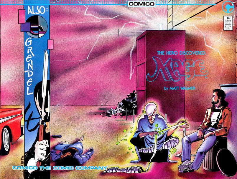 Comico Comics Mage The Hero Discovered #14 Copper Age 1986