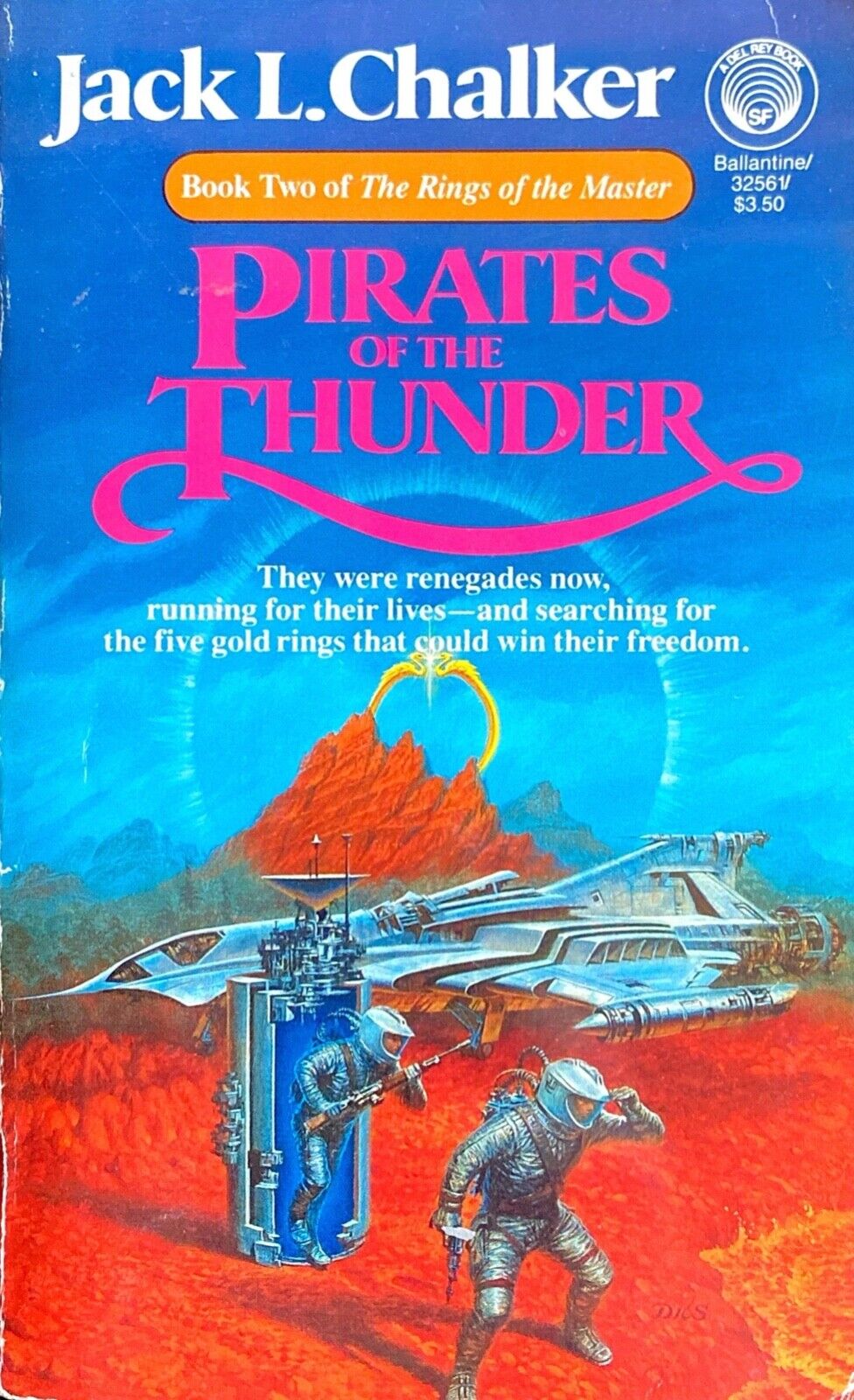 Pirates of the Thunder by Jack L. Chalker 1987 Del Rey Paperback